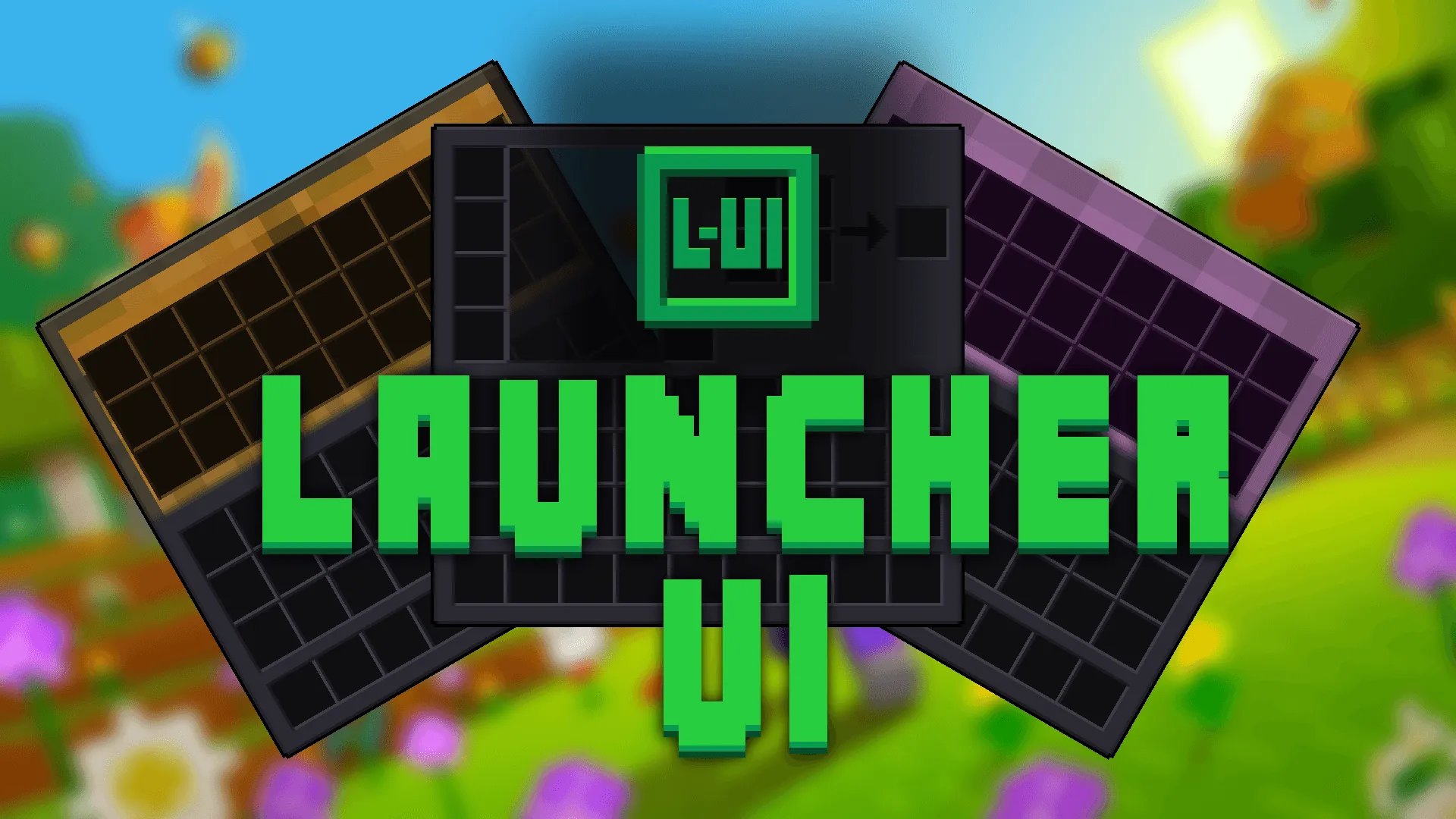 Launcher UI, Текстуры, Minecraft