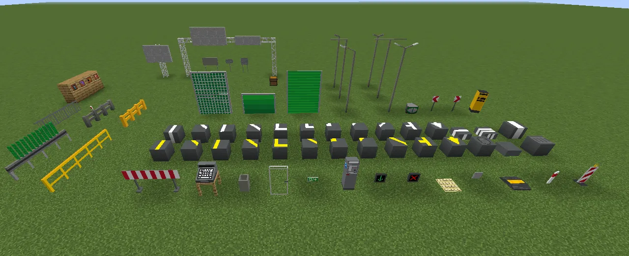 Furniroads, Моды, Minecraft