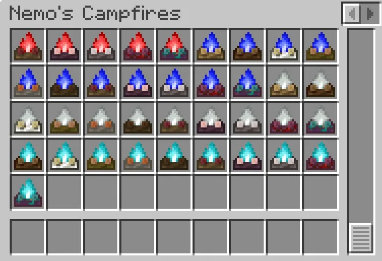 Nemo's Campfires — скриншот 2 (Моды, Minecraft)