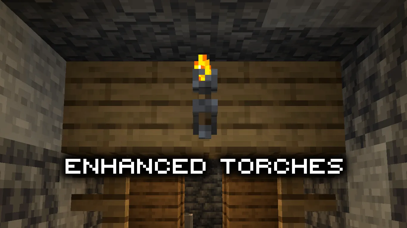 Enhanced Torches — скриншот 1 (Текстуры, Minecraft)