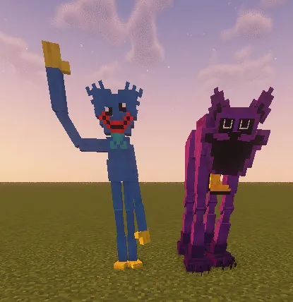 Poppy Playtime: Blueprint, Моды, Minecraft