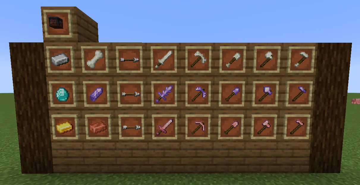 Mineryda, Моды, Minecraft