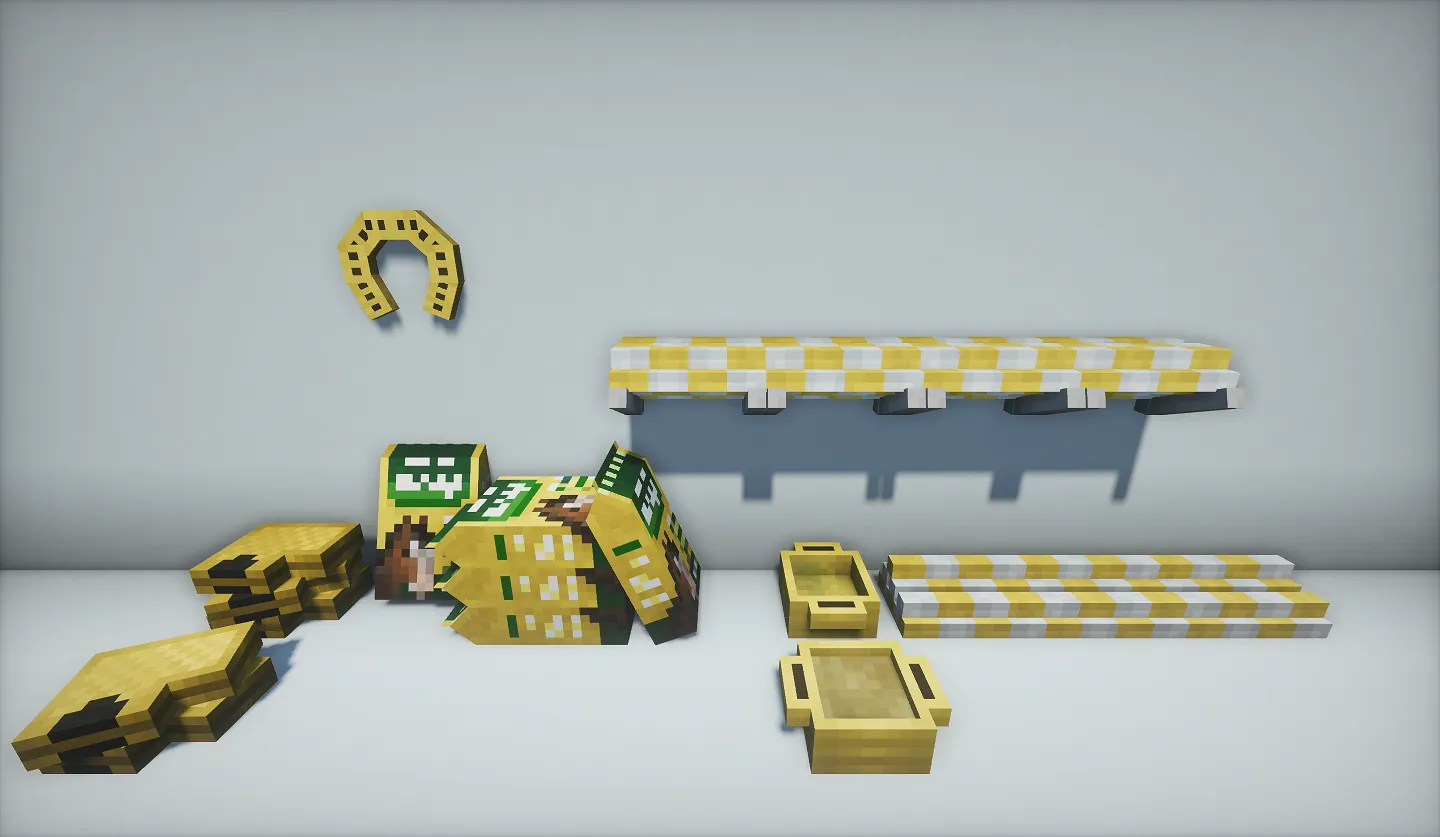 Scarlet Springs Equestrian Decor (SSED) — скриншот 9 (Моды, Minecraft)