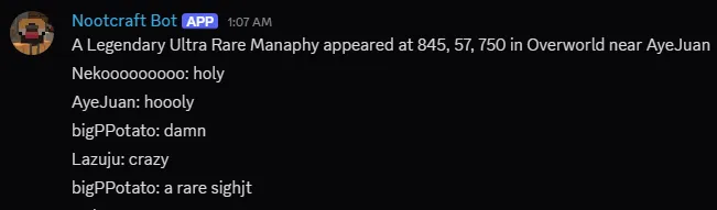 Cobblemon Spawn Notification Discord Integration, Моды, Minecraft