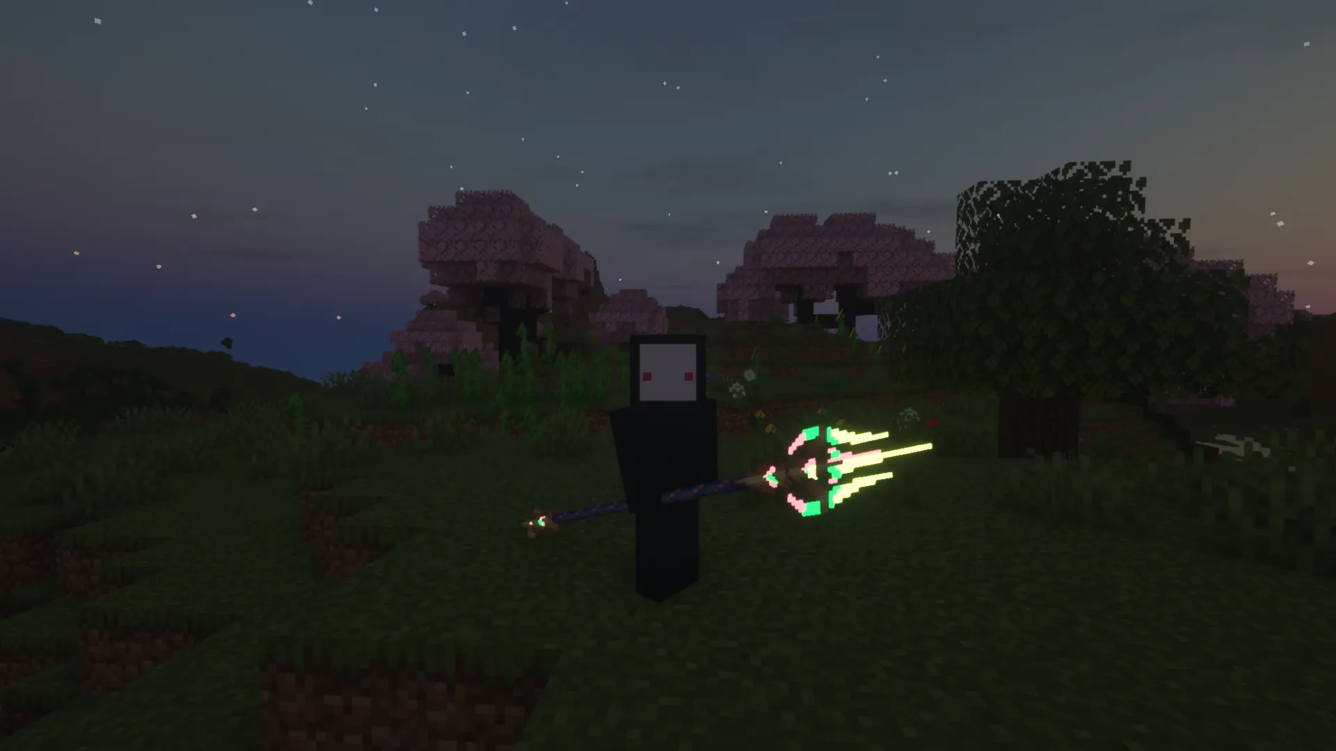 Crystal Trident CEM — скриншот 1 (Текстуры, Minecraft)