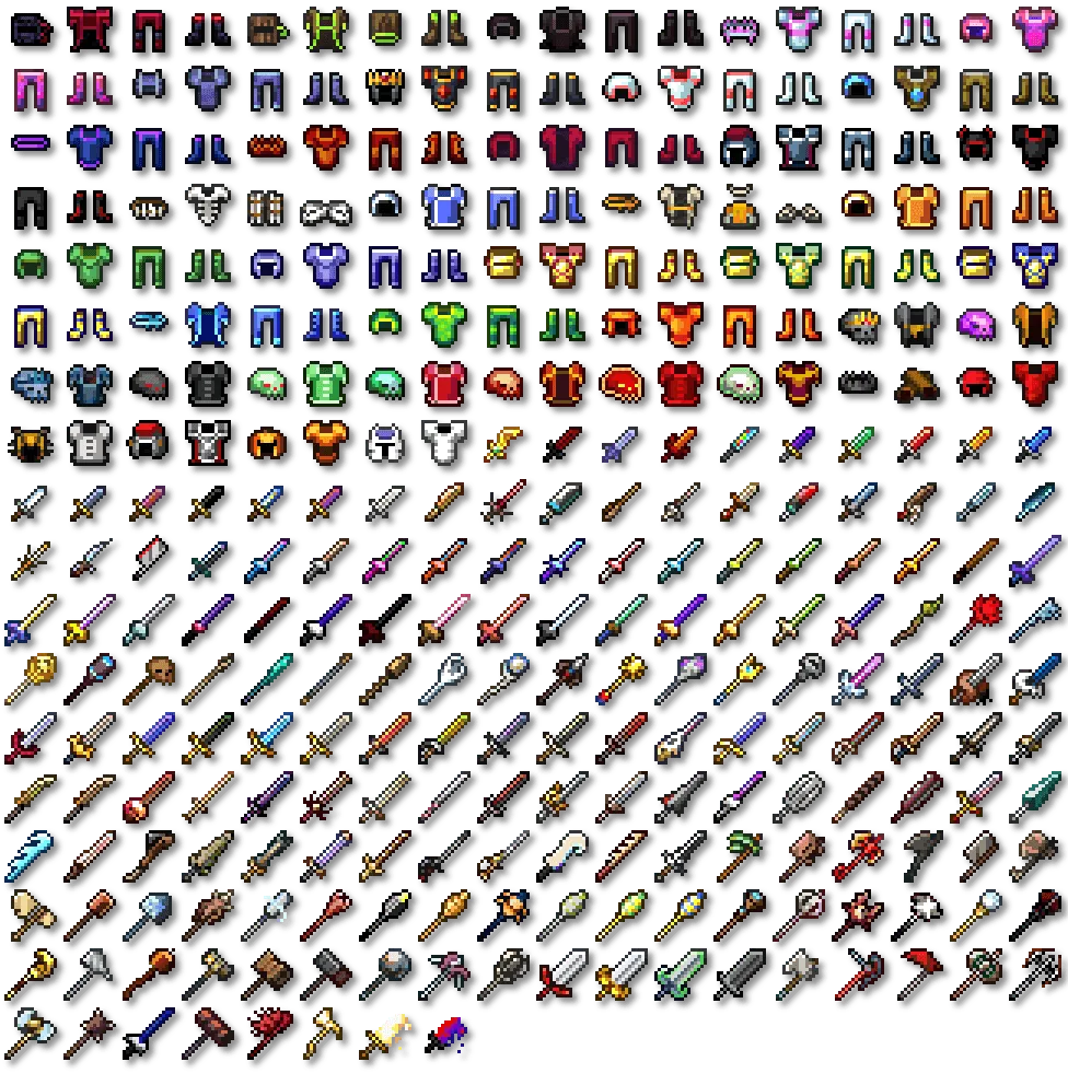 Untiered Items, Моды, Minecraft