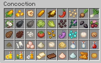Concoction!, Моды, Minecraft