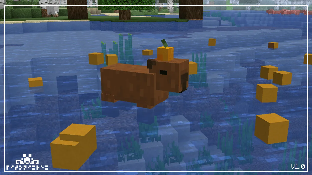 Capybaras, Текстуры, Minecraft