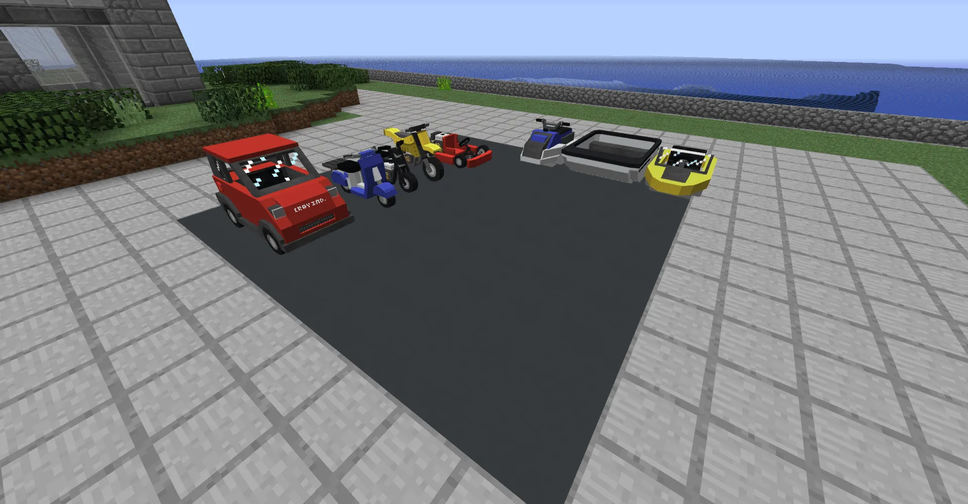 Onysd Vehicles, Моды, Minecraft