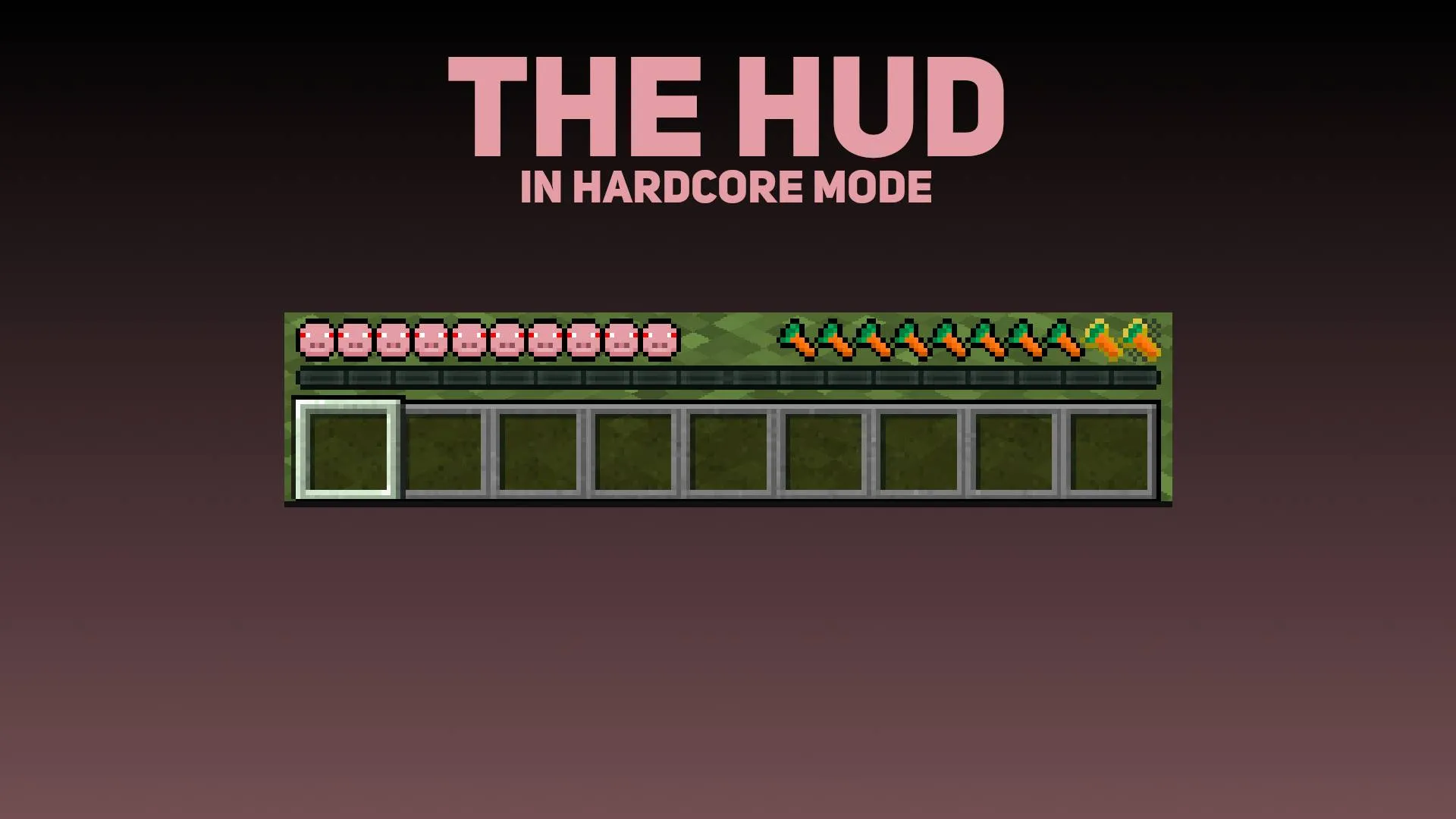 Pig HUD, Текстуры, Minecraft