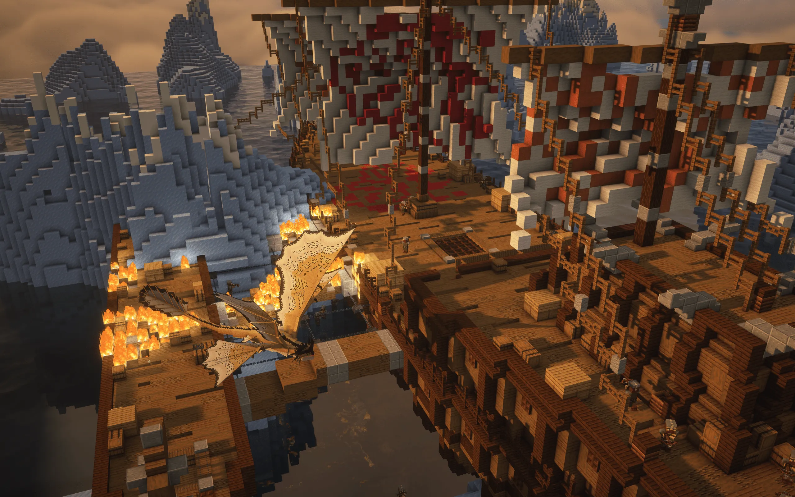 Isle of Berk Expanded — скриншот 12 (Модпаки, Minecraft)