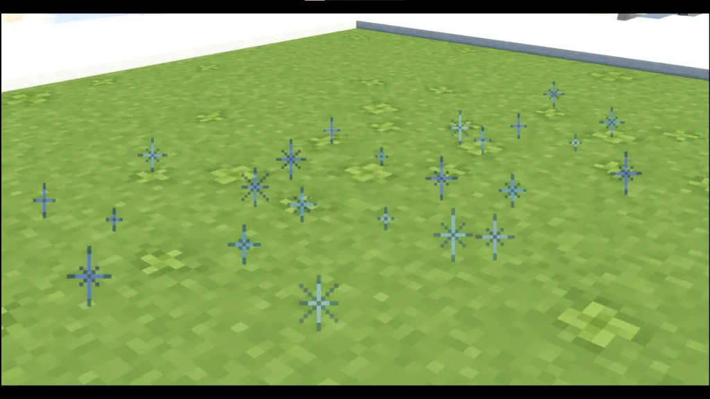 Melody's Snowflake Sparkle XP Orbs Periwinkle, Текстуры, Minecraft