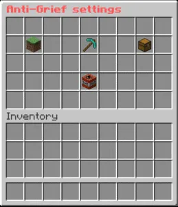NoGriefing — скриншот 2 (Плагины, Minecraft)