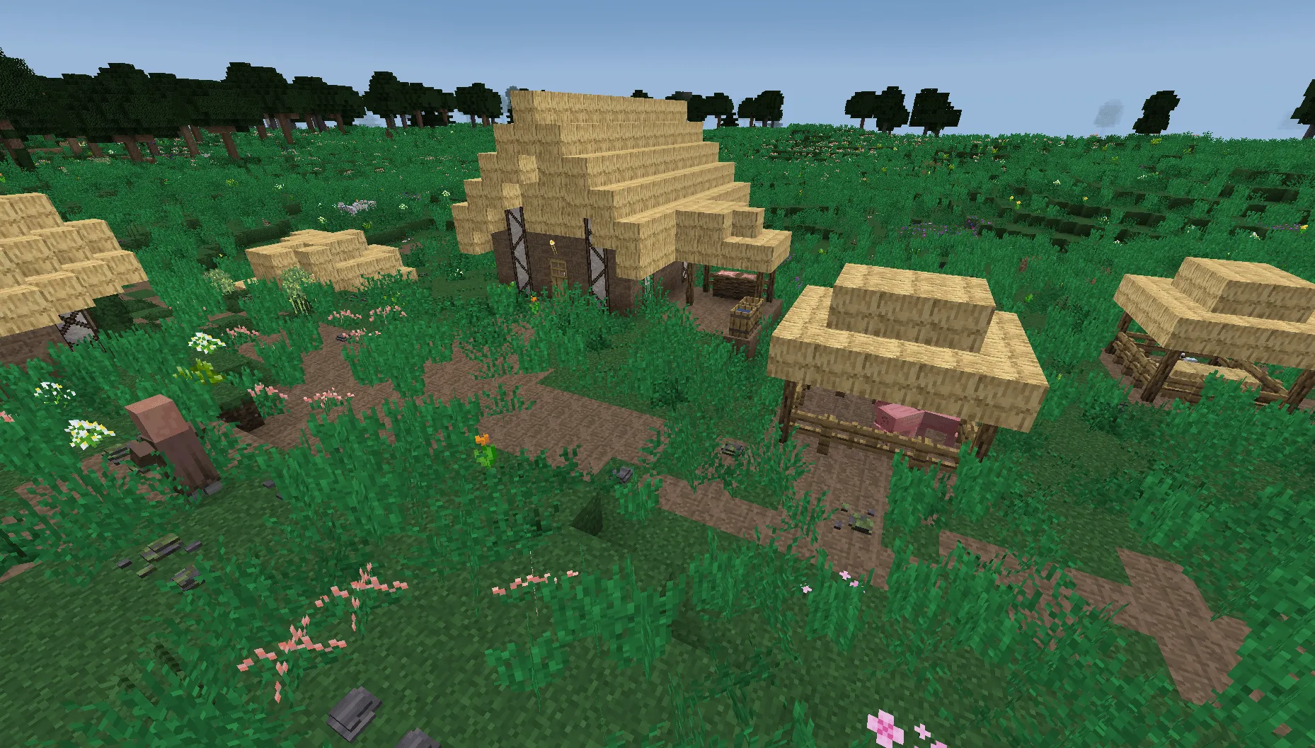 TFC Huts, Дата-паки, Minecraft