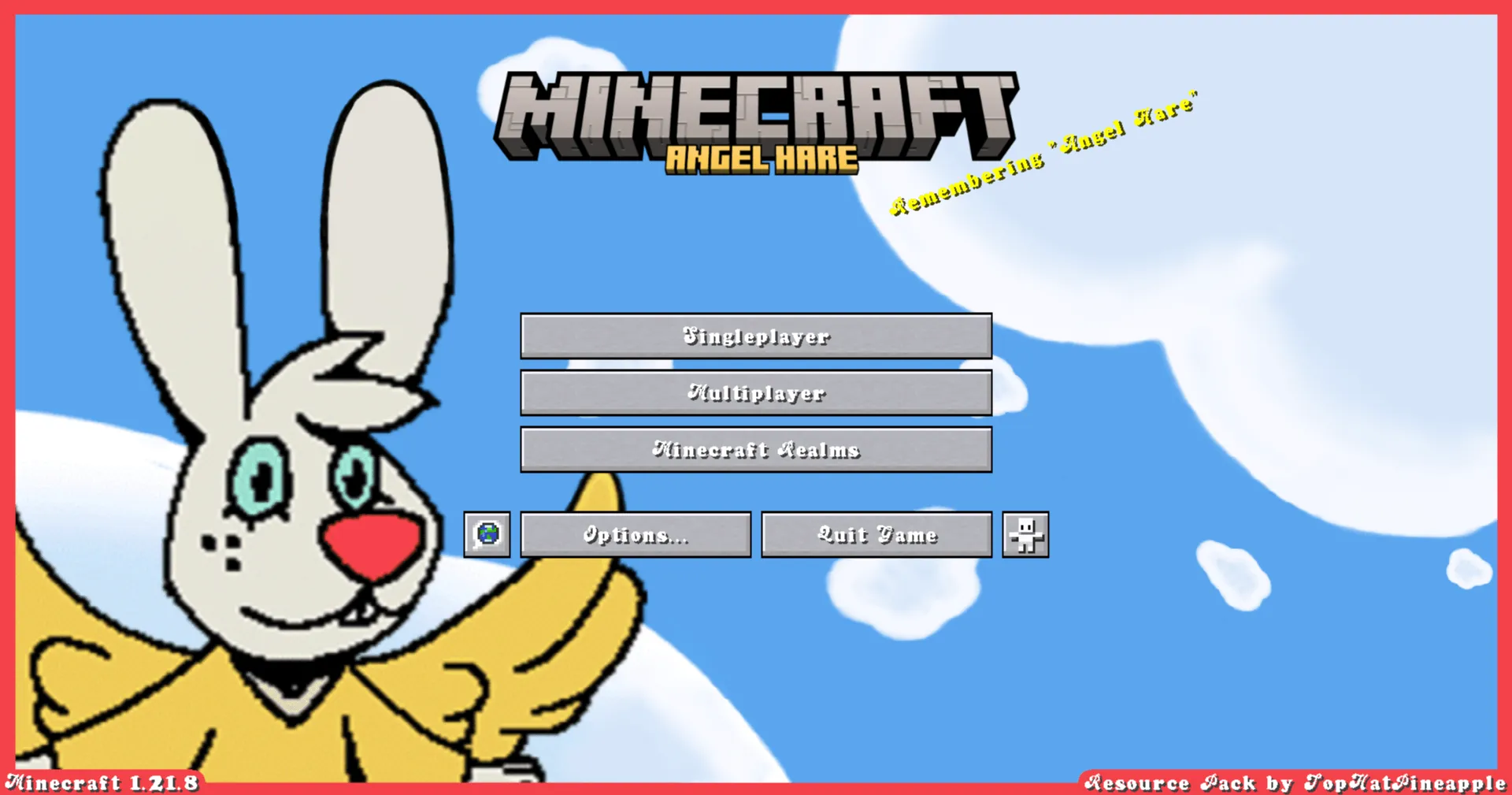 Angel Hare Textures, Текстуры, Minecraft