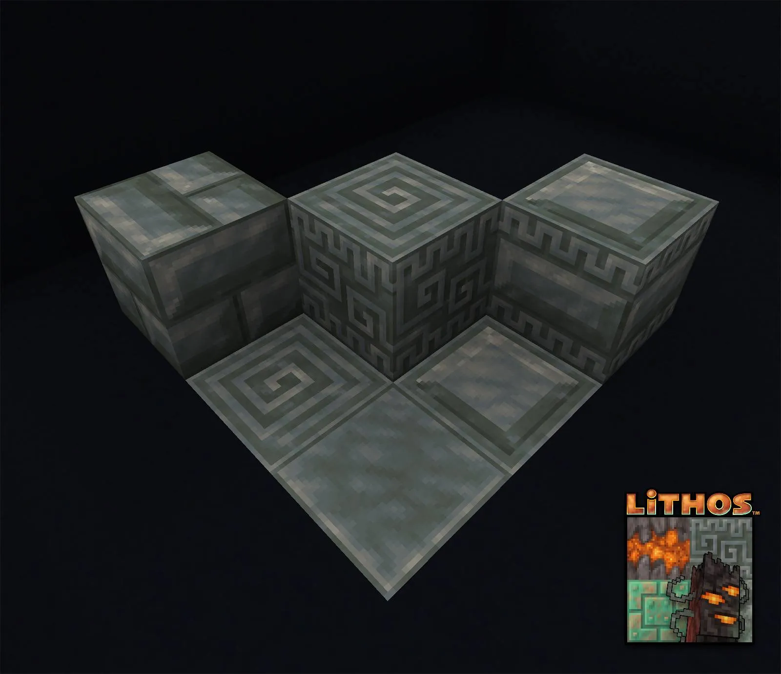 Lithos 32x Resource Pack — скриншот 7 (Текстуры, Minecraft)