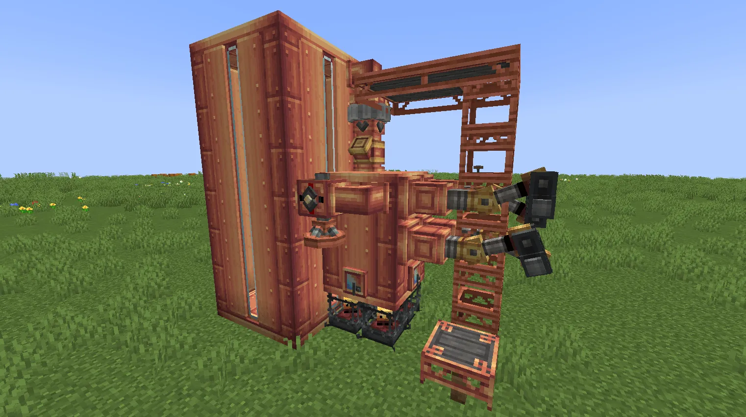 Create: Old Timey Copper, Текстуры, Minecraft