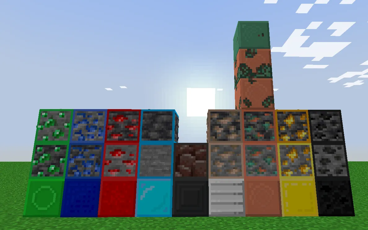 PeanguinPack, Текстуры, Minecraft