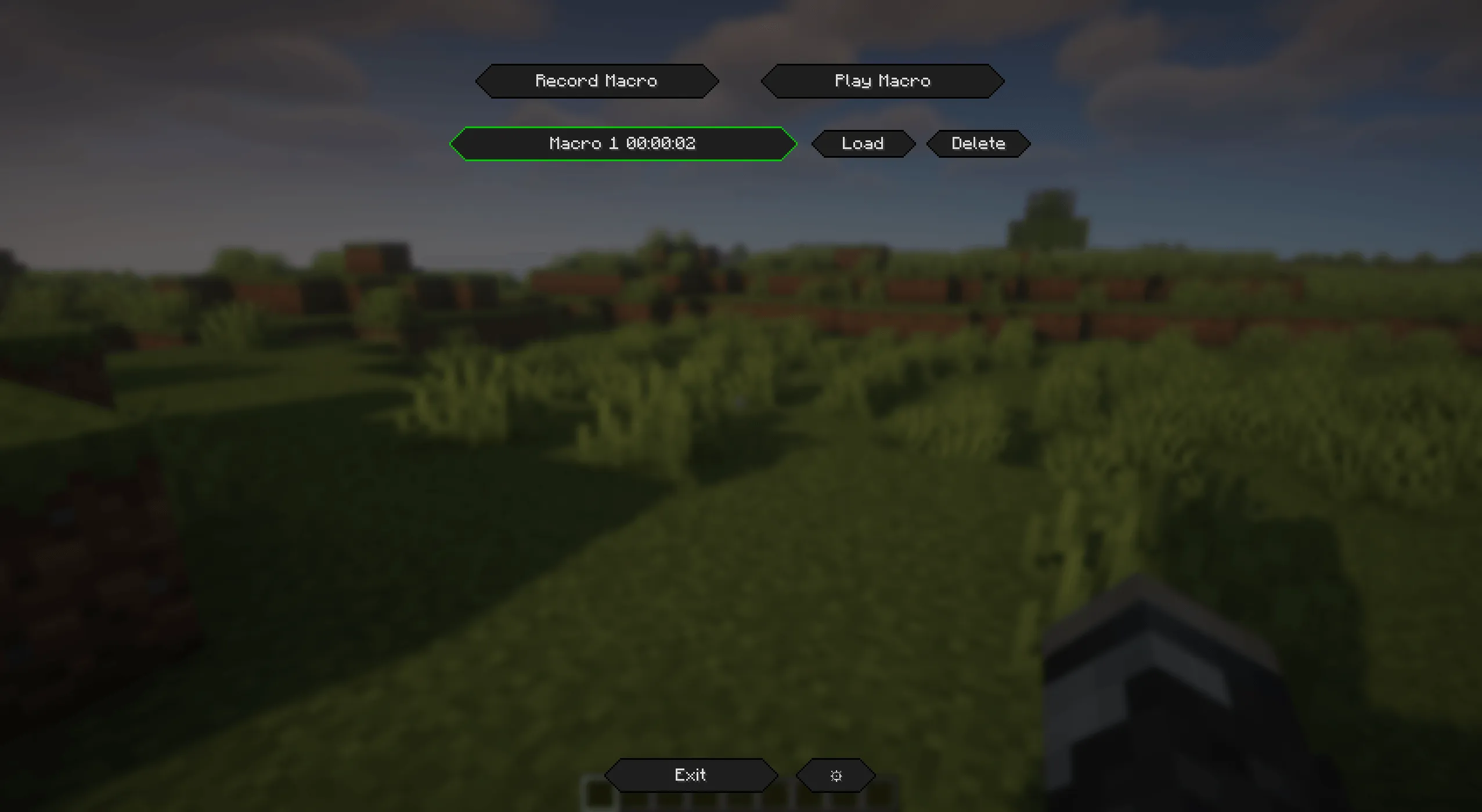 Macro Deluxe — скриншот 4 (Моды, Minecraft)
