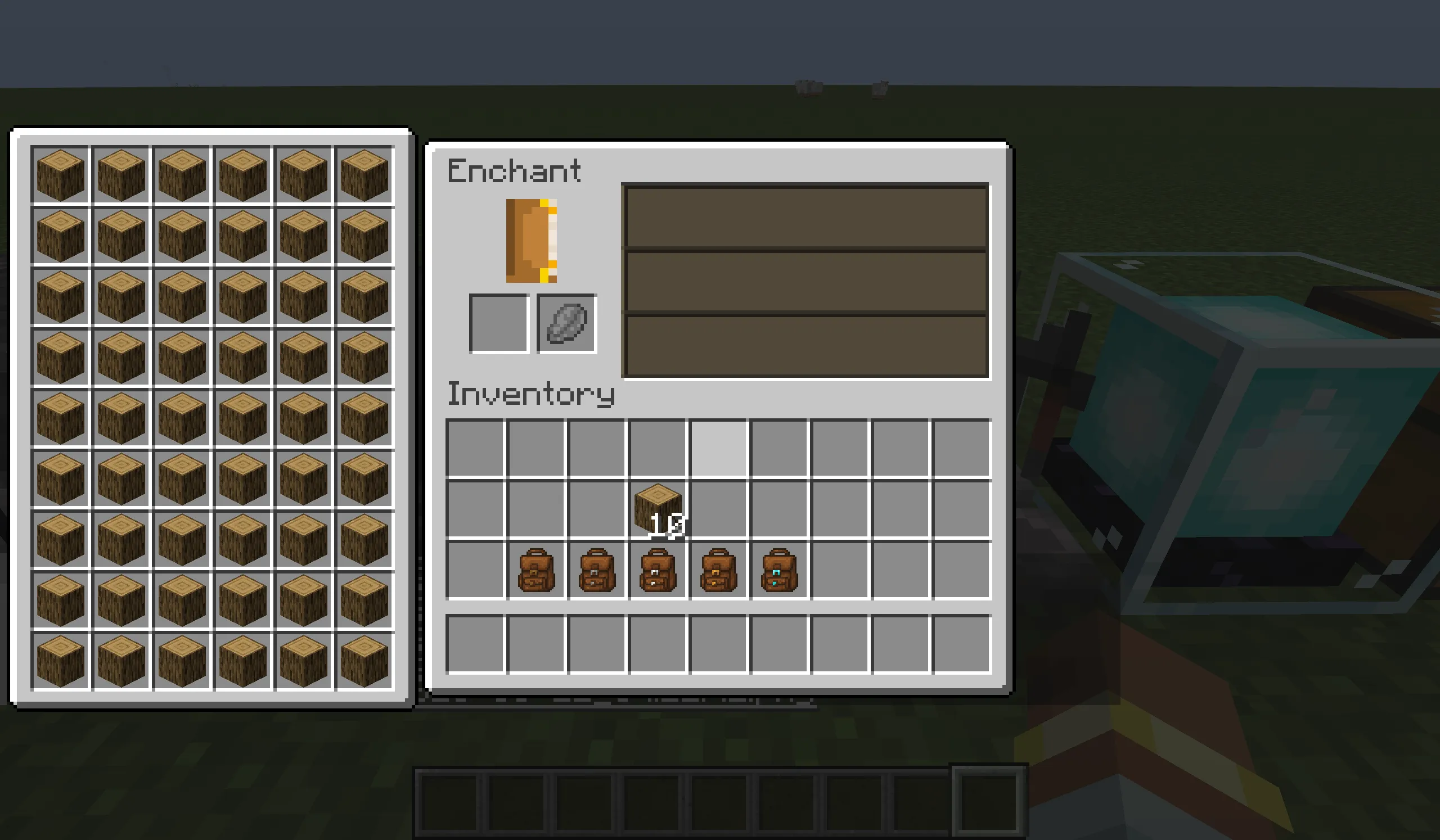 yyzsbackpack, Моды, Minecraft