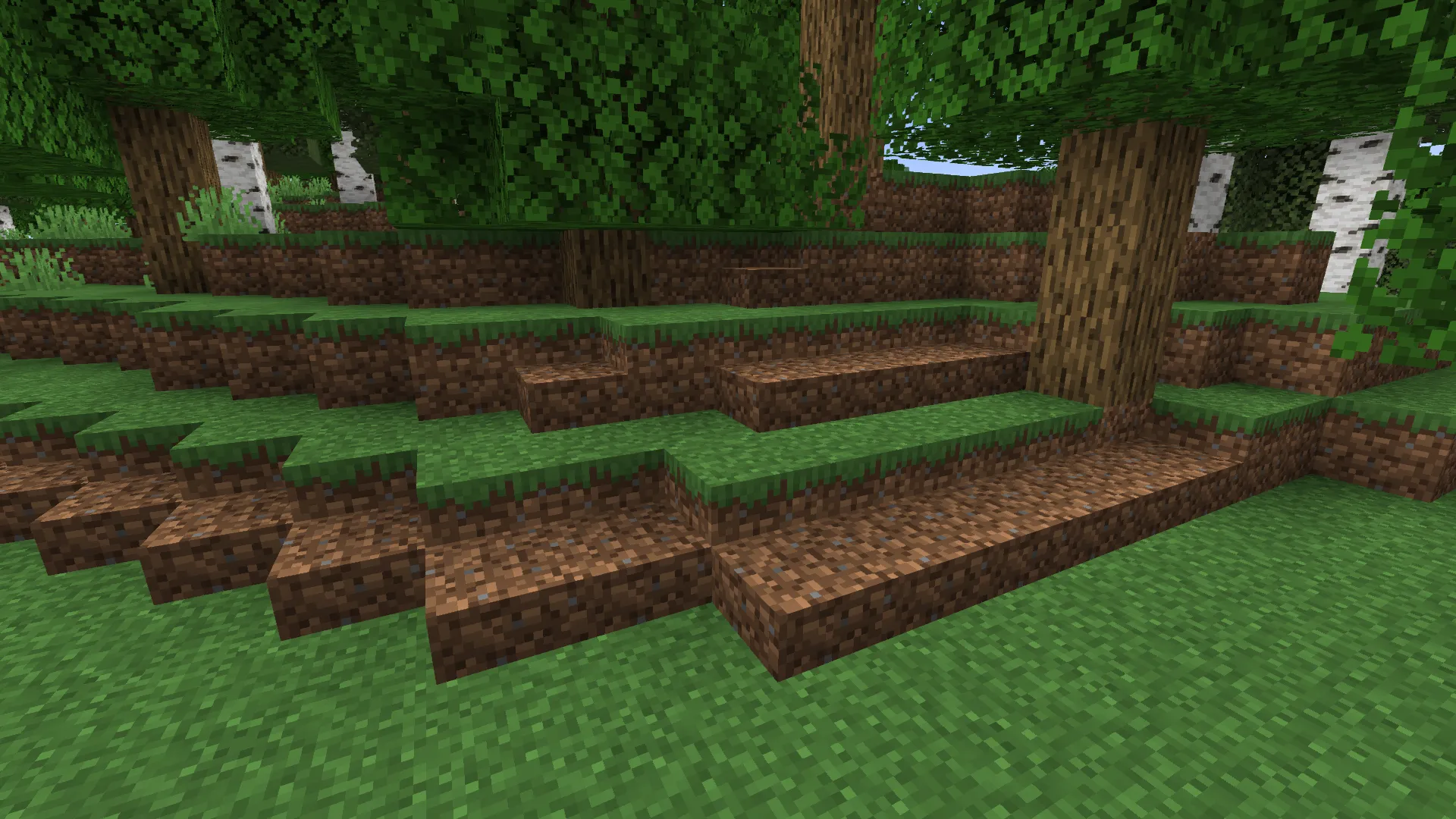 Ghia’s Dirt Slabs — скриншот 1 (Текстуры, Minecraft)
