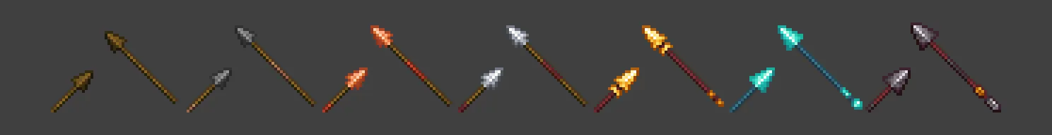 Dungeonslike Items, Текстуры, Minecraft