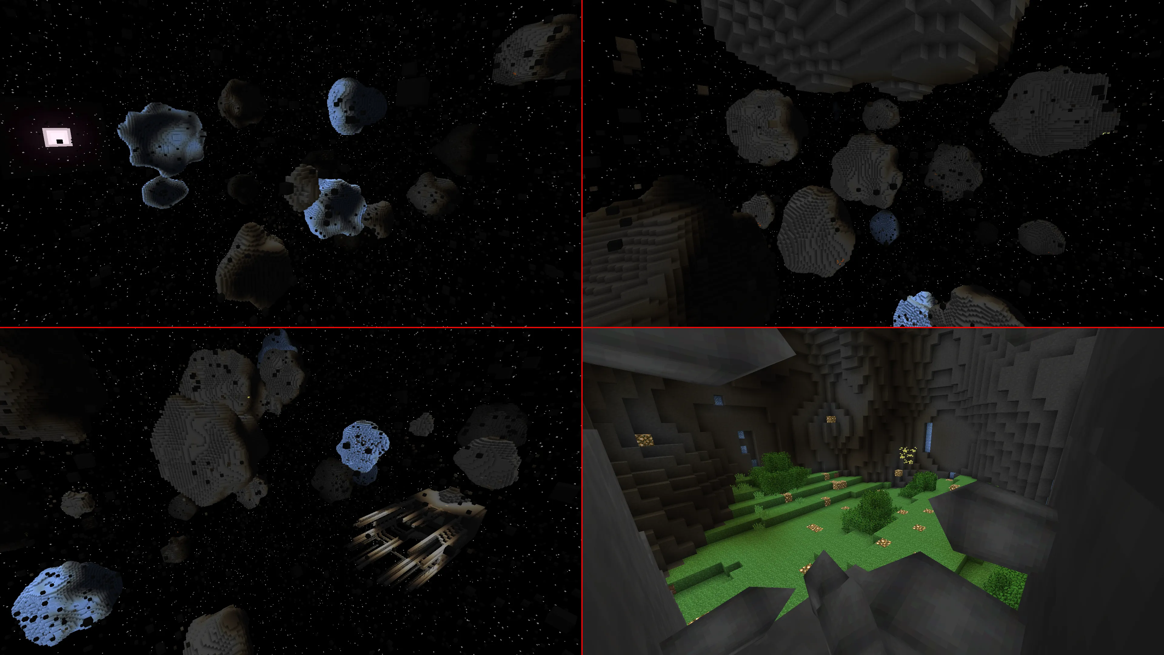 Asteroid Signs — скриншот 4 (Модпаки, Minecraft)