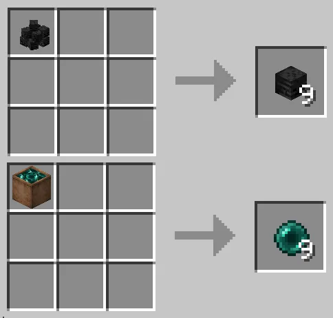 exquisite packing, Моды, Minecraft