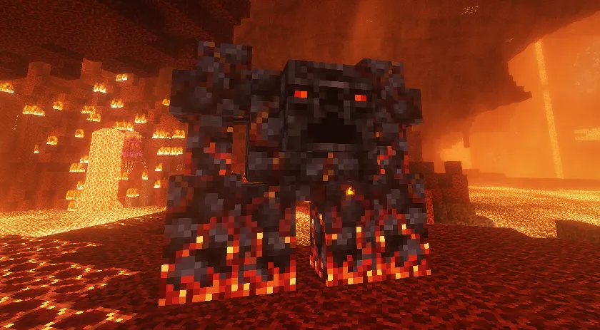 Excalibur | Hellstone Golem Support — скриншот 4 (Текстуры, Minecraft)