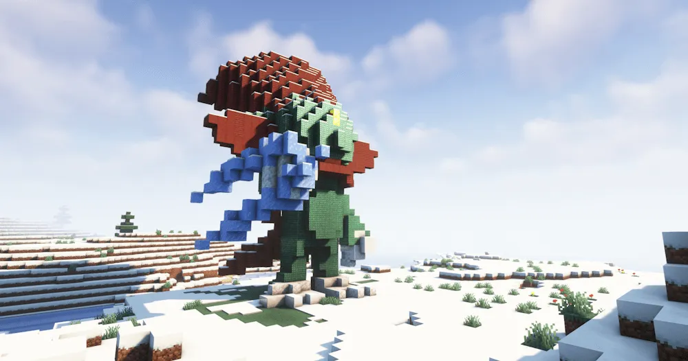 Alpha Pokemon Statue - 4G pack, Дата-паки, Minecraft