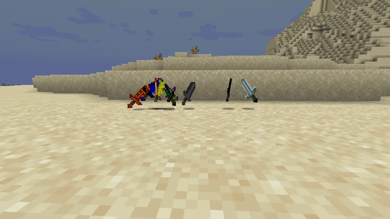 Elemental Sword pack, Моды, Minecraft