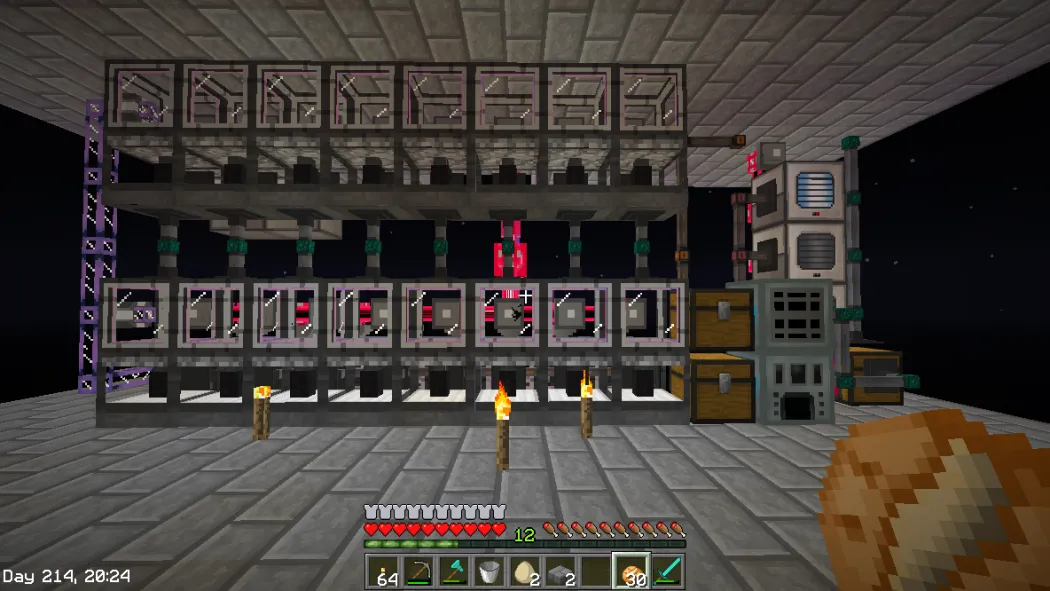 Chunk Survival Modded — скриншот 5 (Модпаки, Minecraft)