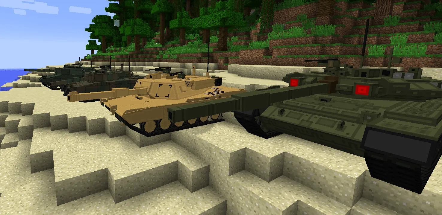 Hand Made Vehicles REBORN — скриншот 1 (Моды, Minecraft)