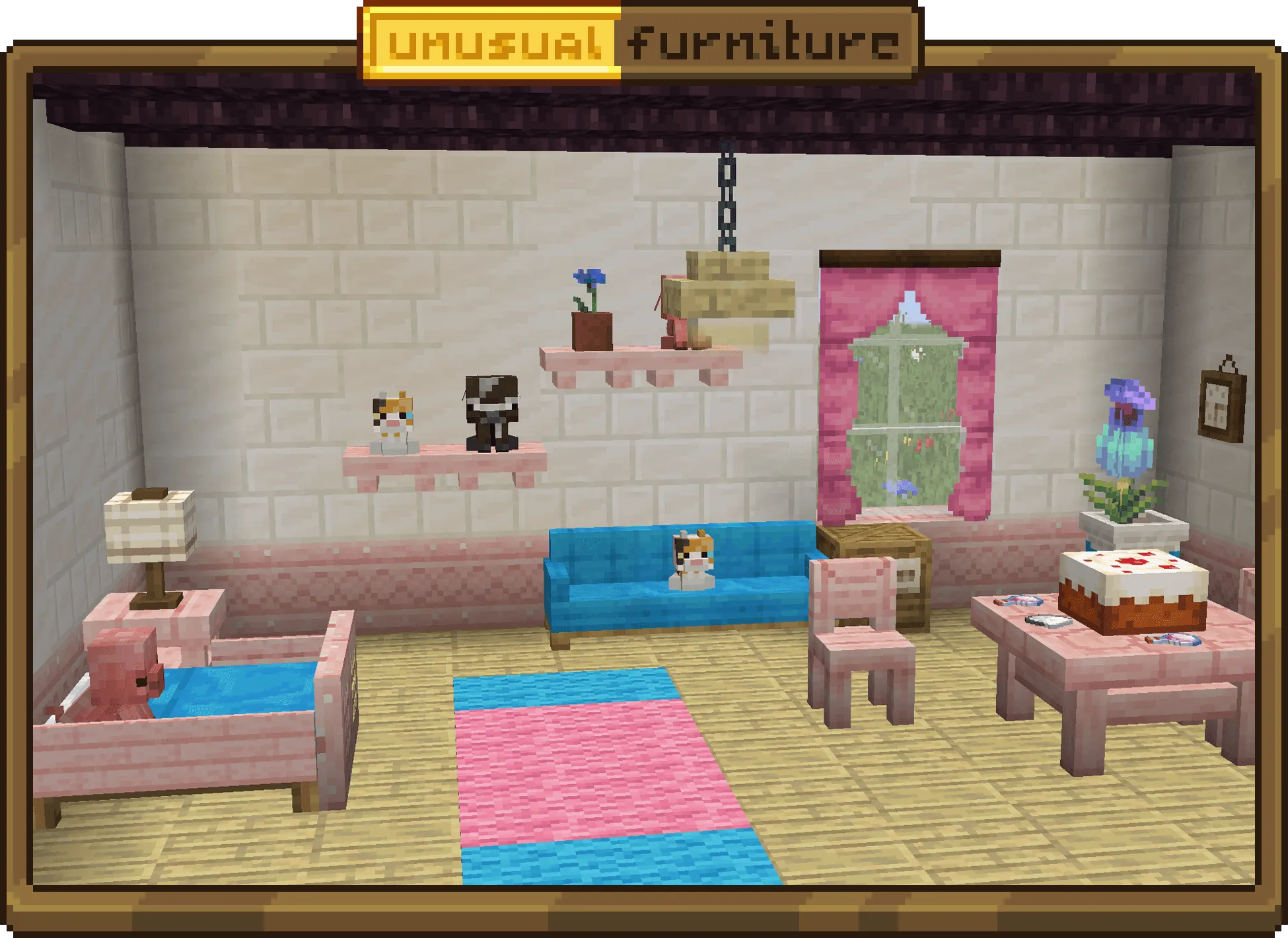 Unusual Furniture, Моды, Minecraft