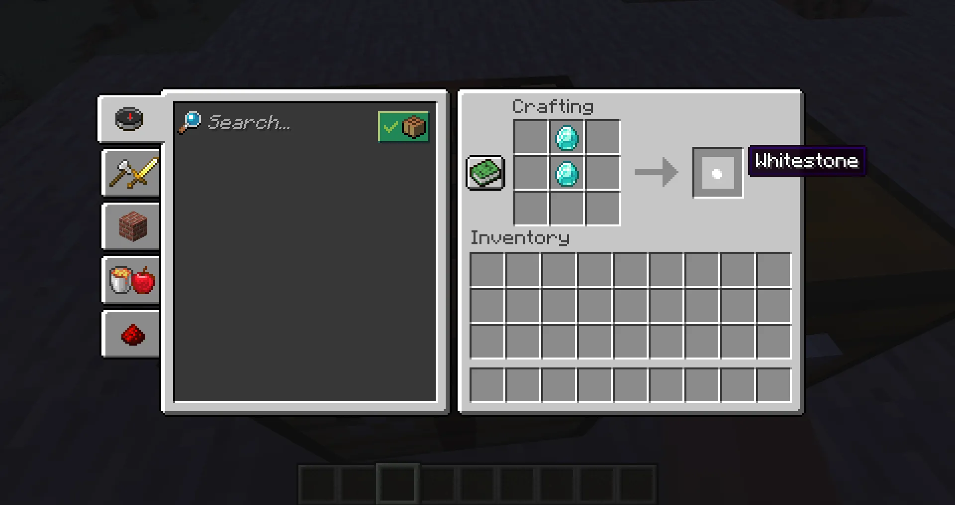 Whiteoremod — скриншот 1 (Моды, Minecraft)