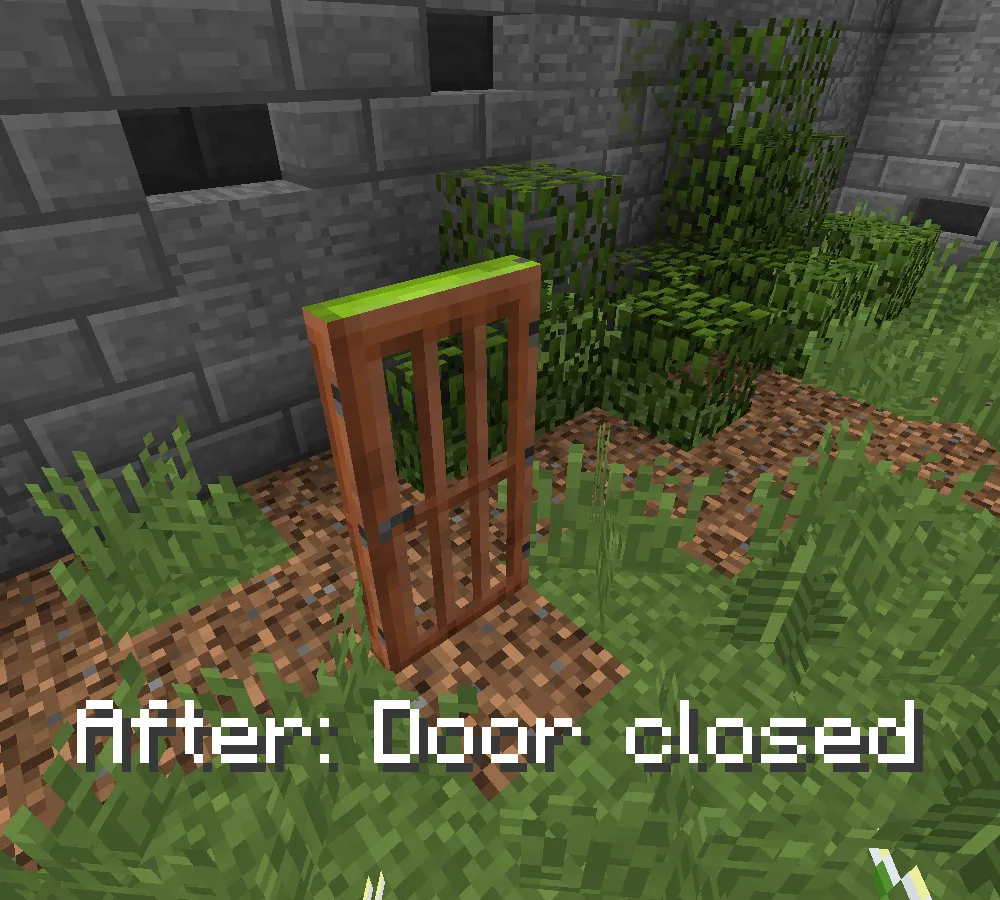 Door Logic Fix — скриншот 2 (Текстуры, Minecraft)