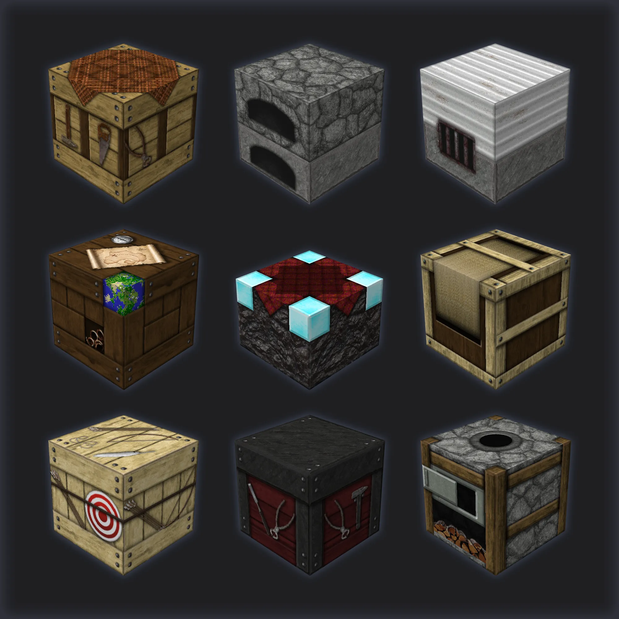 Earthy Texture Pack, Текстуры, Minecraft