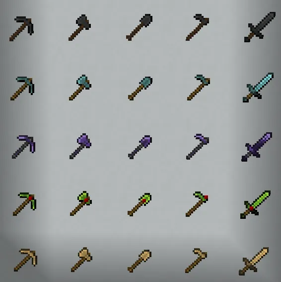 Simple Gems, Metals and more — скриншот 3 (Моды, Minecraft)