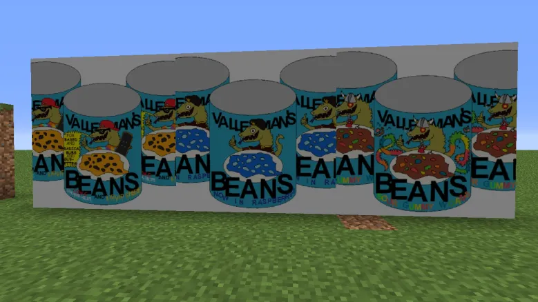pnvalley man beans — скриншот 7 (Текстуры, Minecraft)