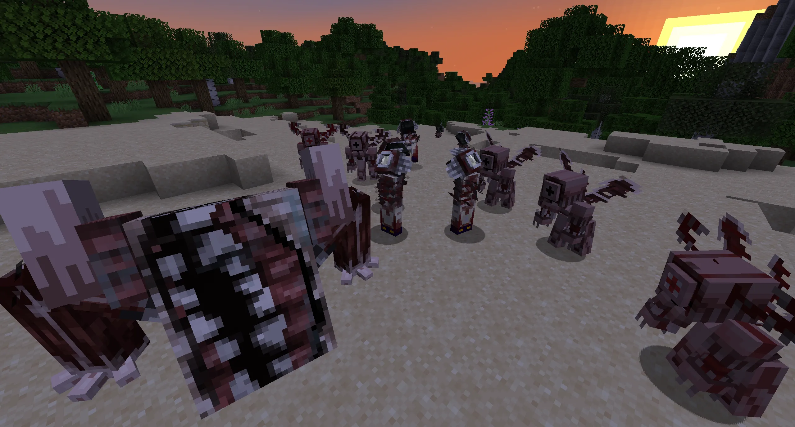Legs and Arm's UNDEAD Pack — скриншот 2 (Текстуры, Minecraft)