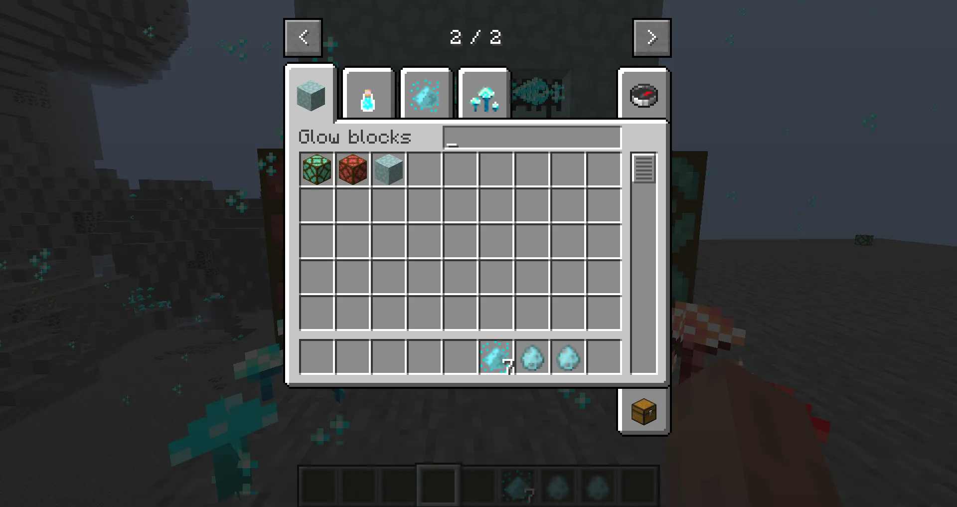 cave bulbs, Моды, Minecraft