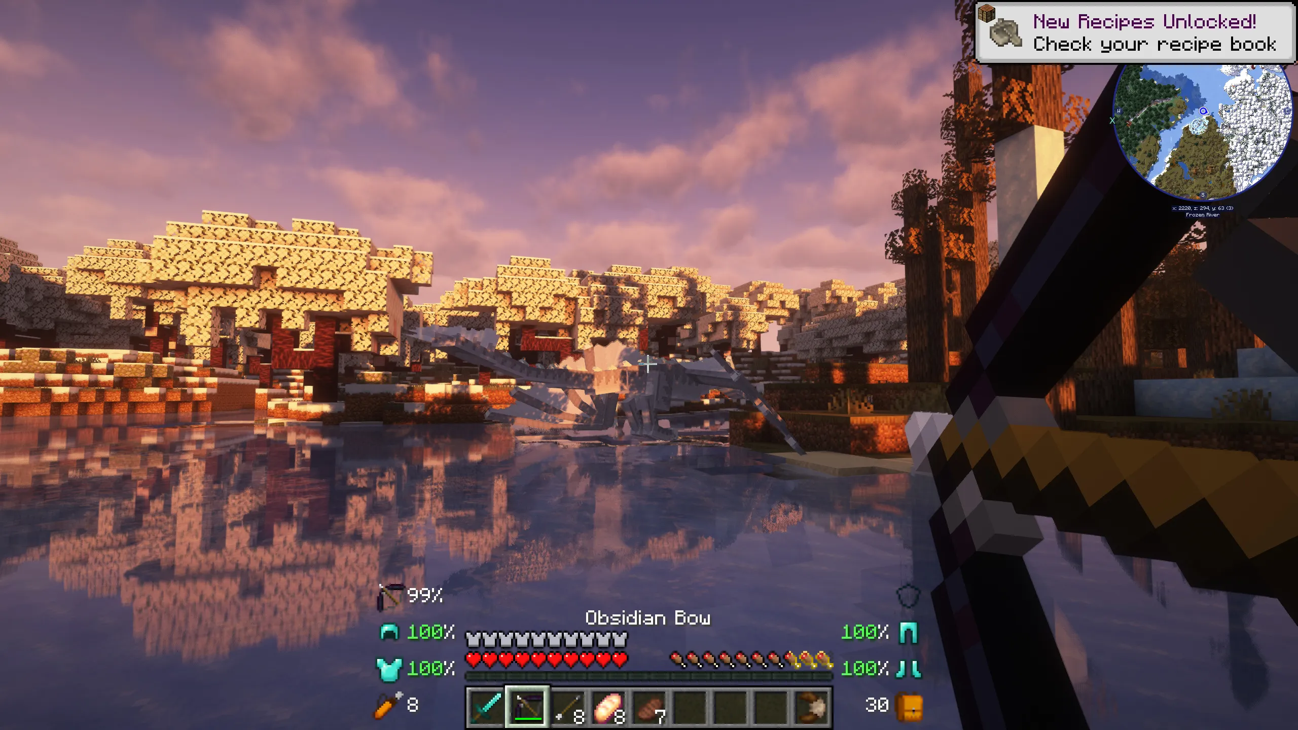 Conquest of Dragons - A New Adventure — скриншот 1 (Модпаки, Minecraft)