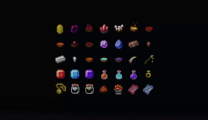 Animated Items for RLCraft, Текстуры, Minecraft