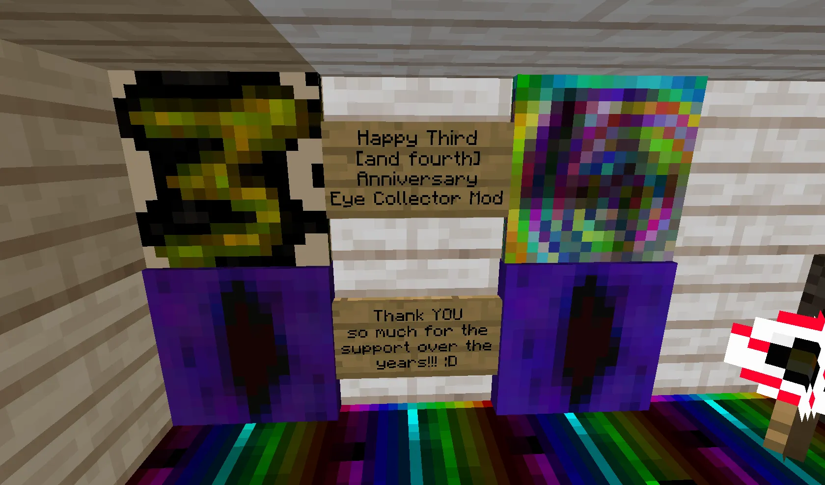 Eye Collector Mod — скриншот 3 (Моды, Minecraft)