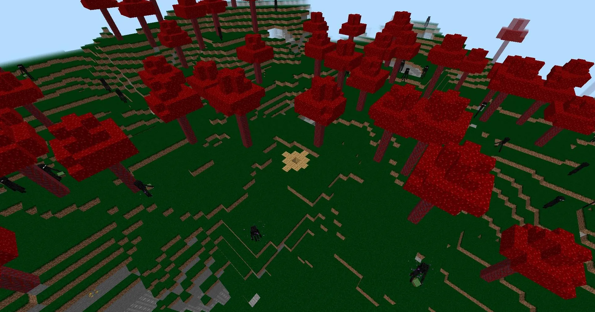 New lands and materials, Моды, Minecraft