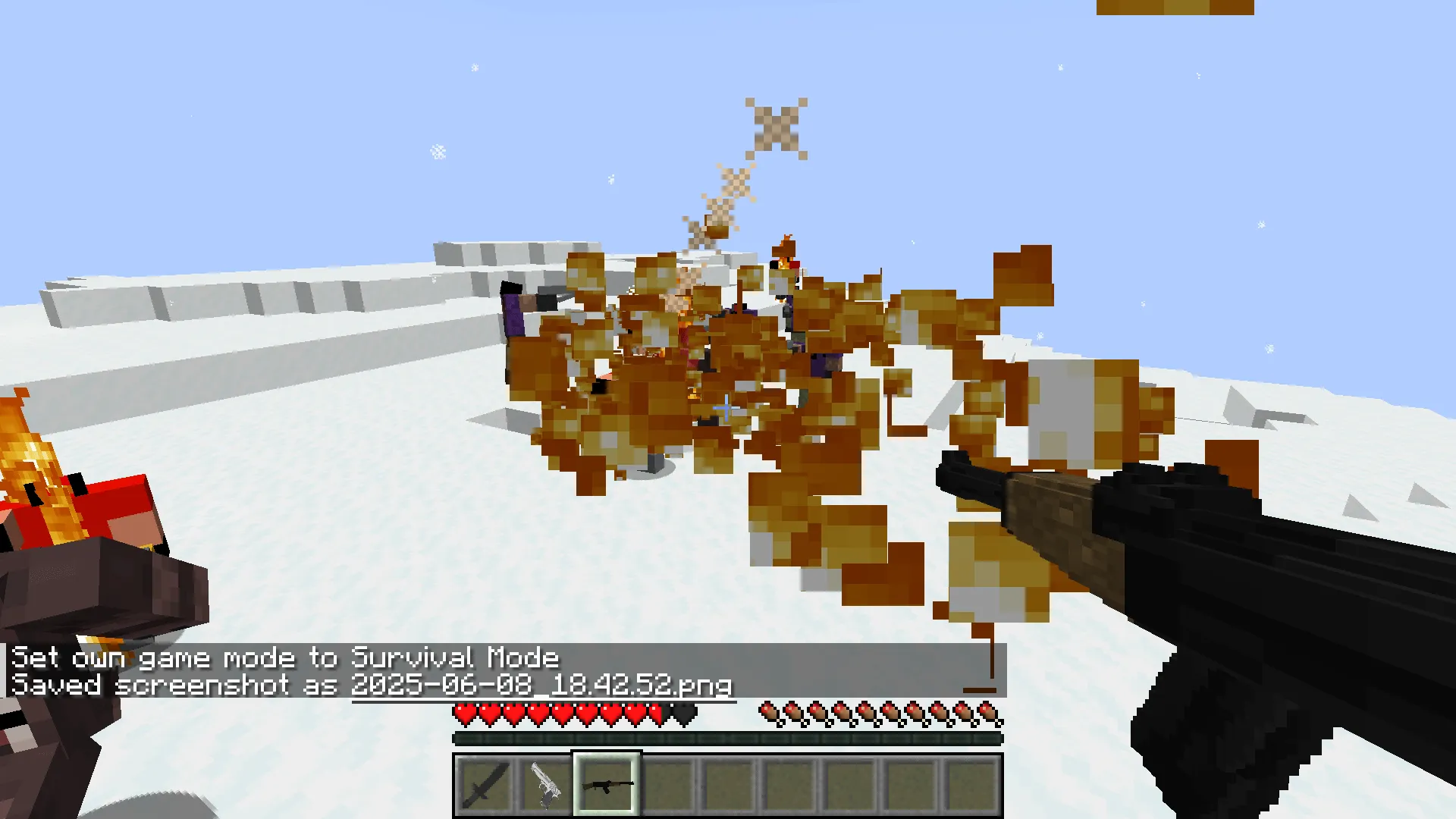 Serious Sam 4 Guns and Mobs — скриншот 3 (Моды, Minecraft)
