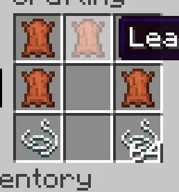 Craftable saddle and horse armor — скриншот 1 (Моды, Minecraft)