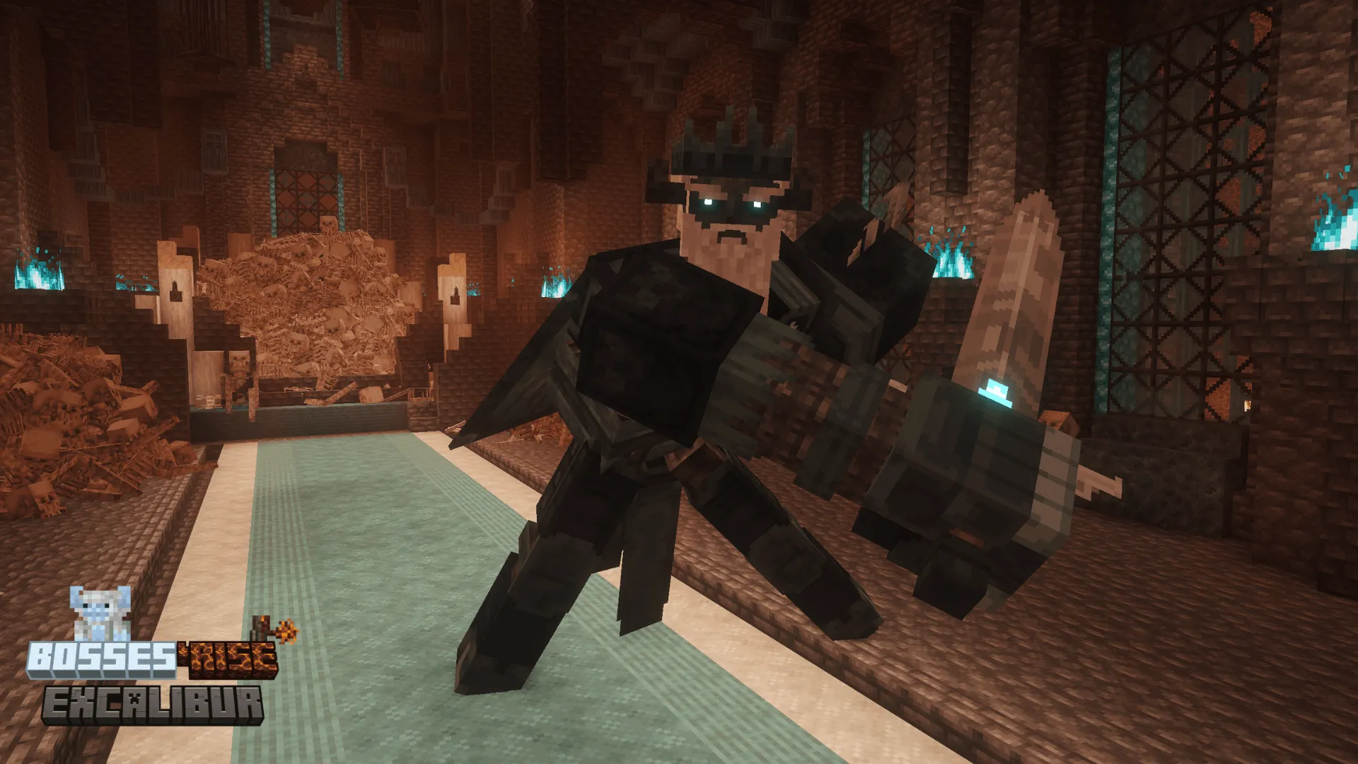 Excalibur | Bosses'Rise Support — скриншот 2 (Текстуры, Minecraft)