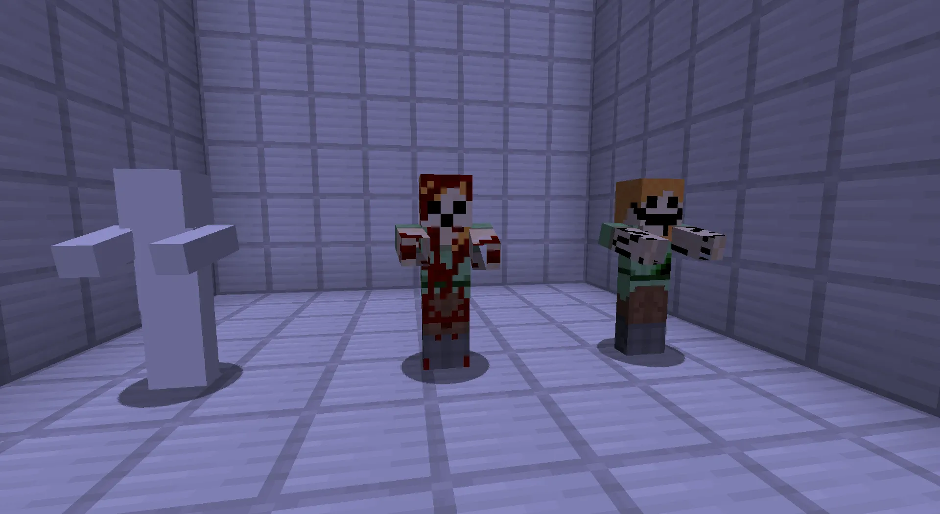 Zombies to Creepypastas! — скриншот 1 (Текстуры, Minecraft)