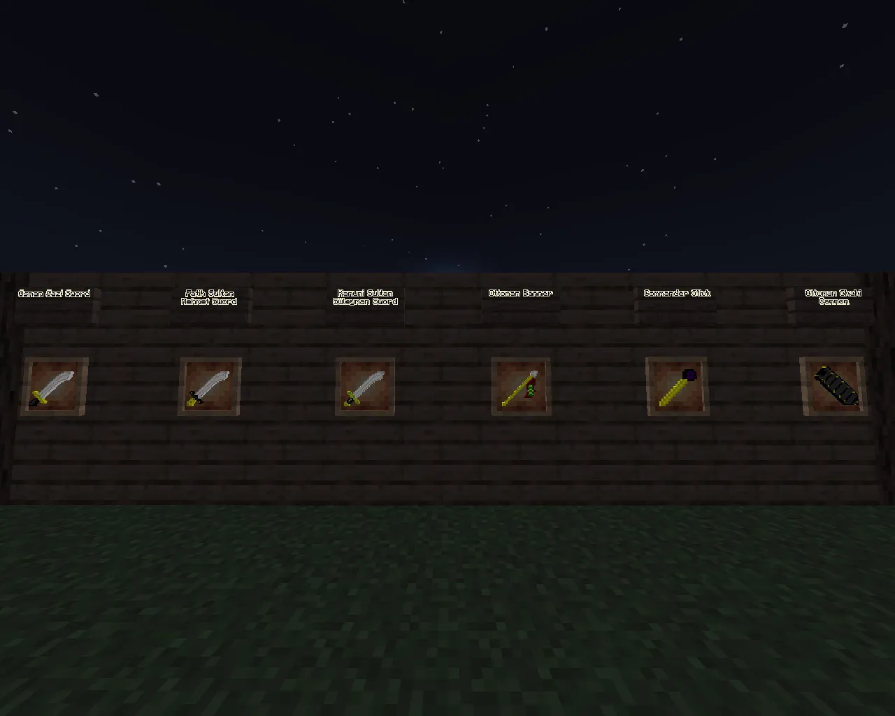 Ottoman Weaponary(Legacy), Моды, Minecraft